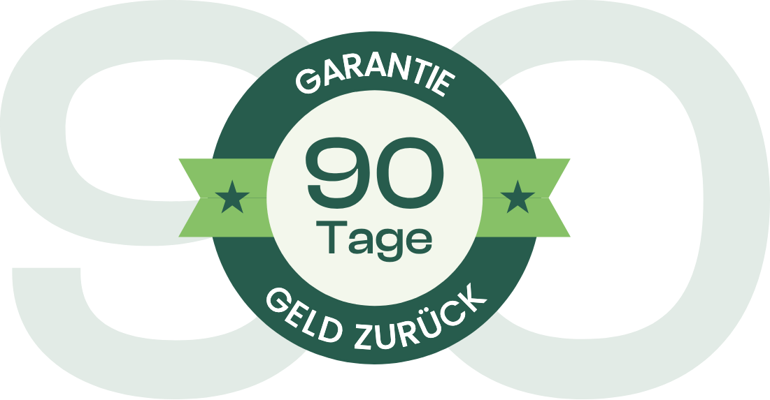 Garantie 90 Tage – Geld zurück